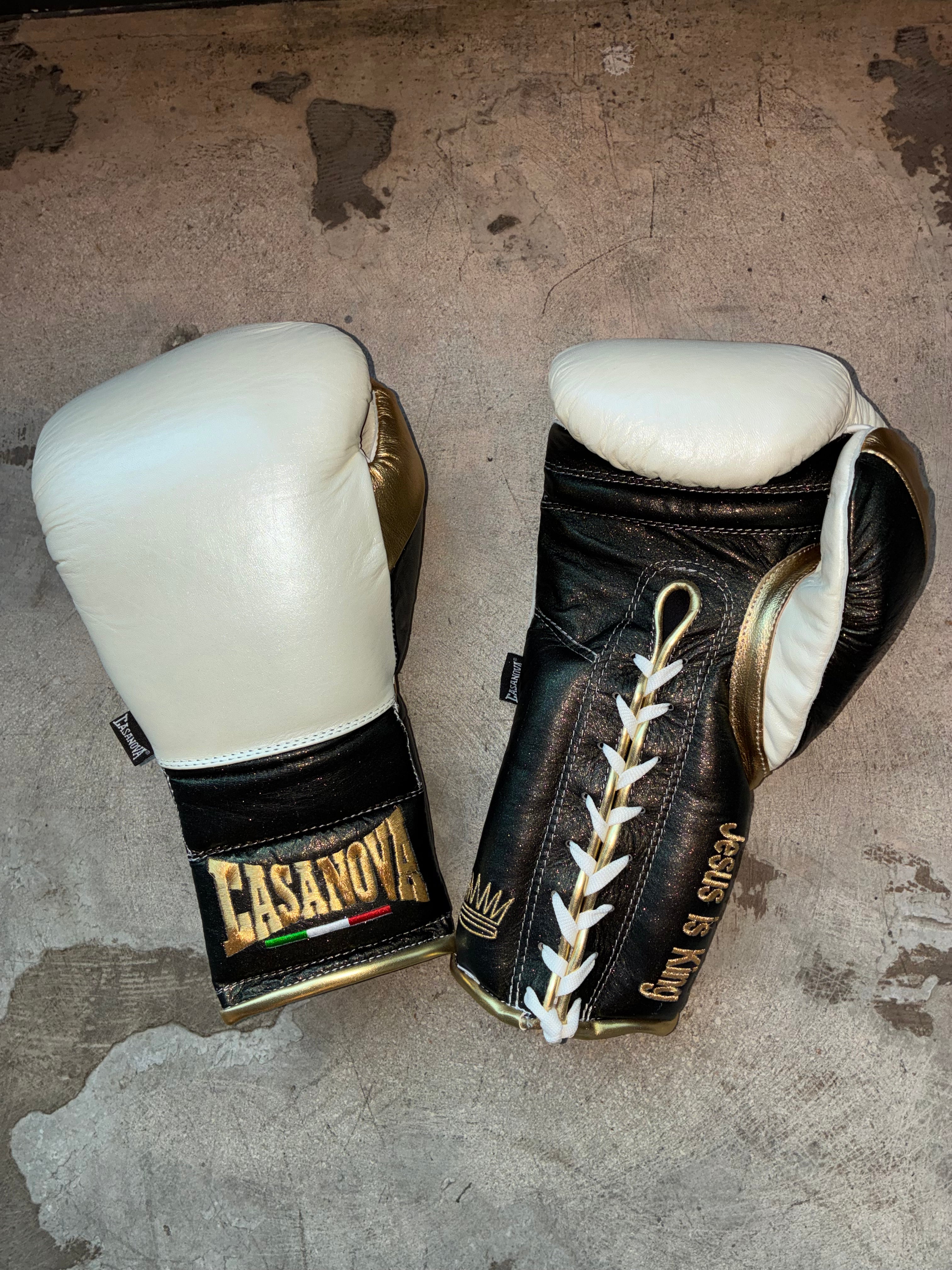 Casanova Custom Metallic Boxing Gloves
