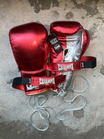 Casanova Metallic Boxing Gloves