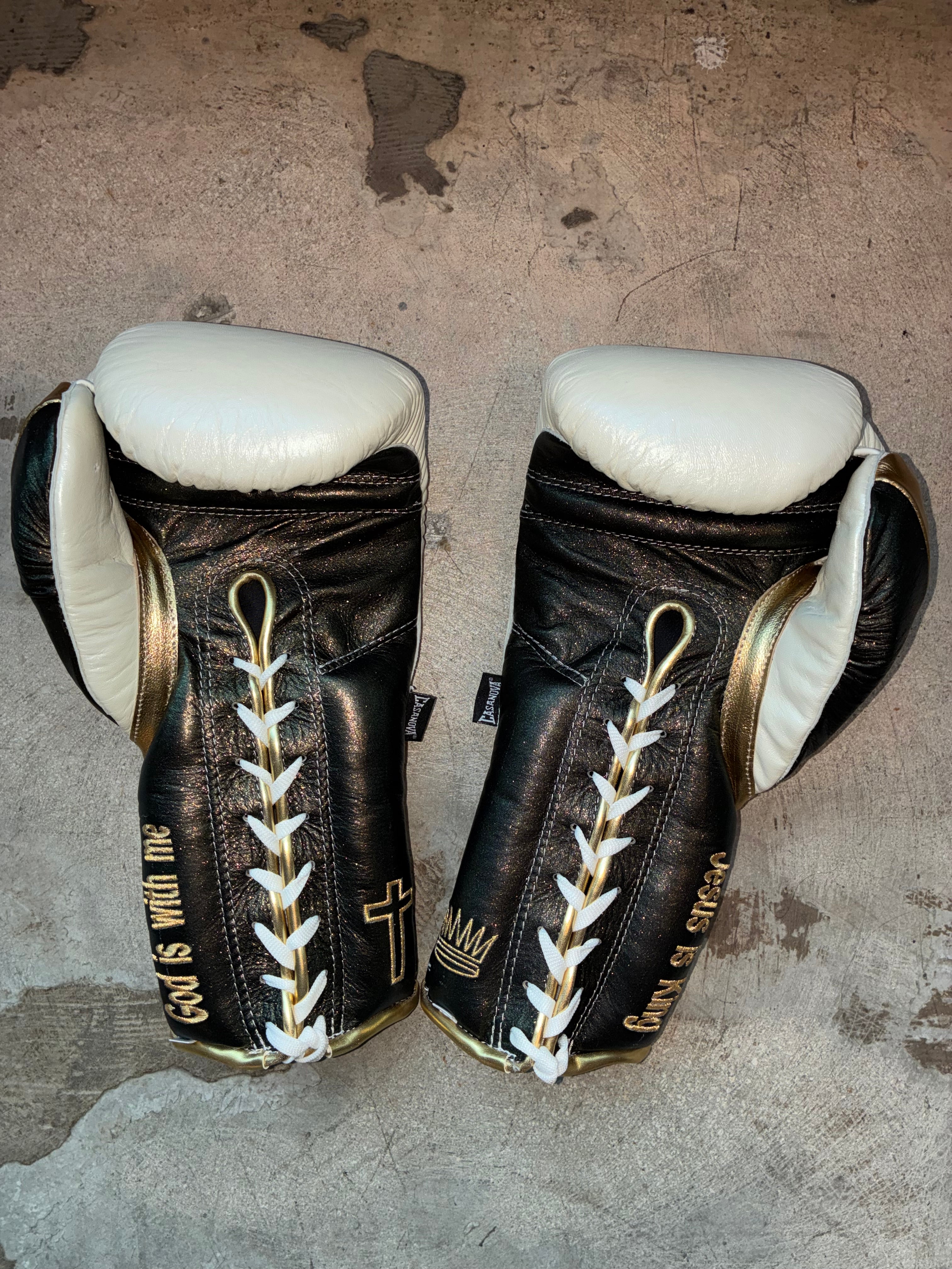 Casanova Custom Metallic Boxing Gloves