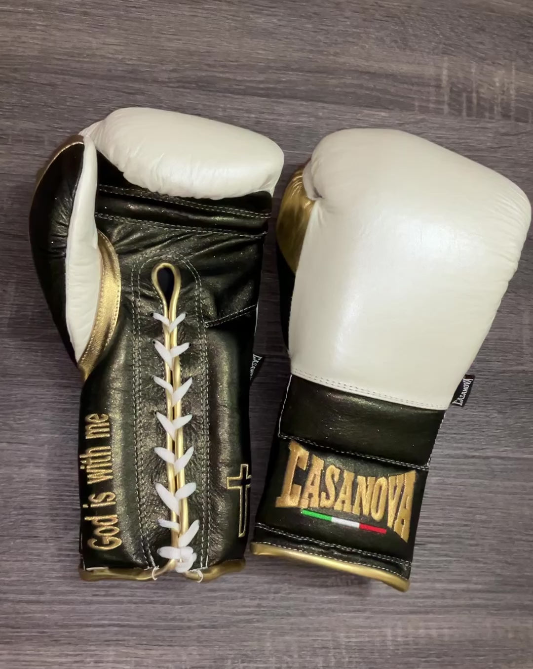 Preorder Casanova Custom Metallic Boxing Gloves